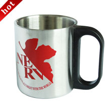 Caneca de café aço inox, Camping copo de aço inoxidável